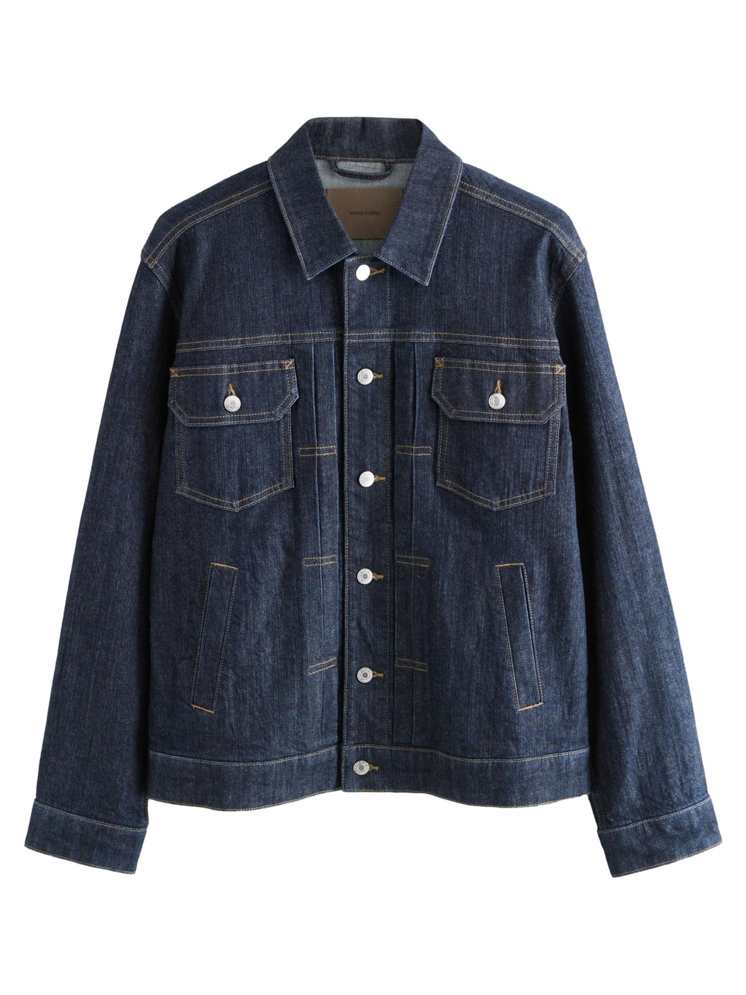 Next Φθινοπωρινό και ανοιξιάτικο μπουφάν σε μπλε: μπροστά