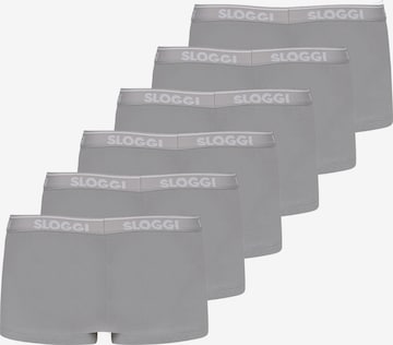 SLOGGI Regular Boxer shorts 'men GO ABC' in Grey