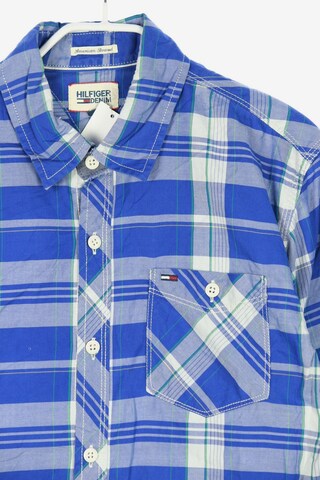 Tommy Jeans Button Up Shirt in M in Blue