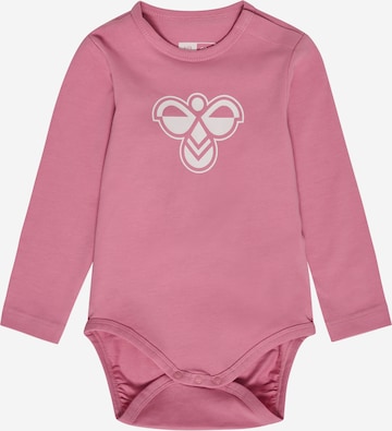 Hummel Romper/Bodysuit in Pink: front