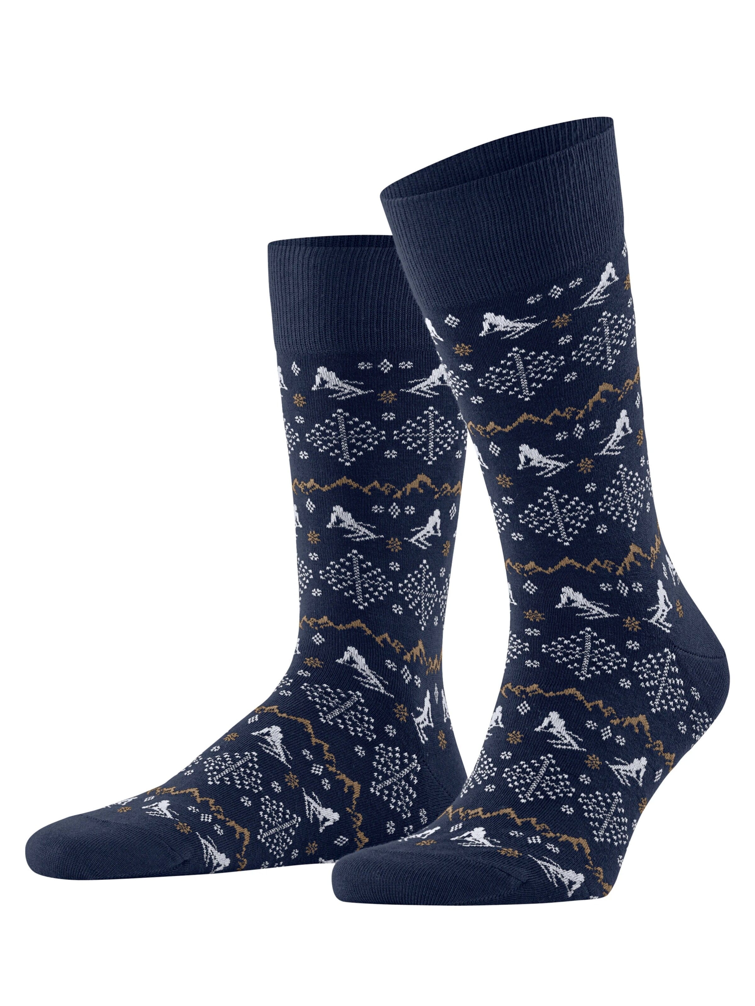 FALKE Socken 'Ski Slope SO'‌‌‌‌‌‌‌ in Blau: Vorderseite