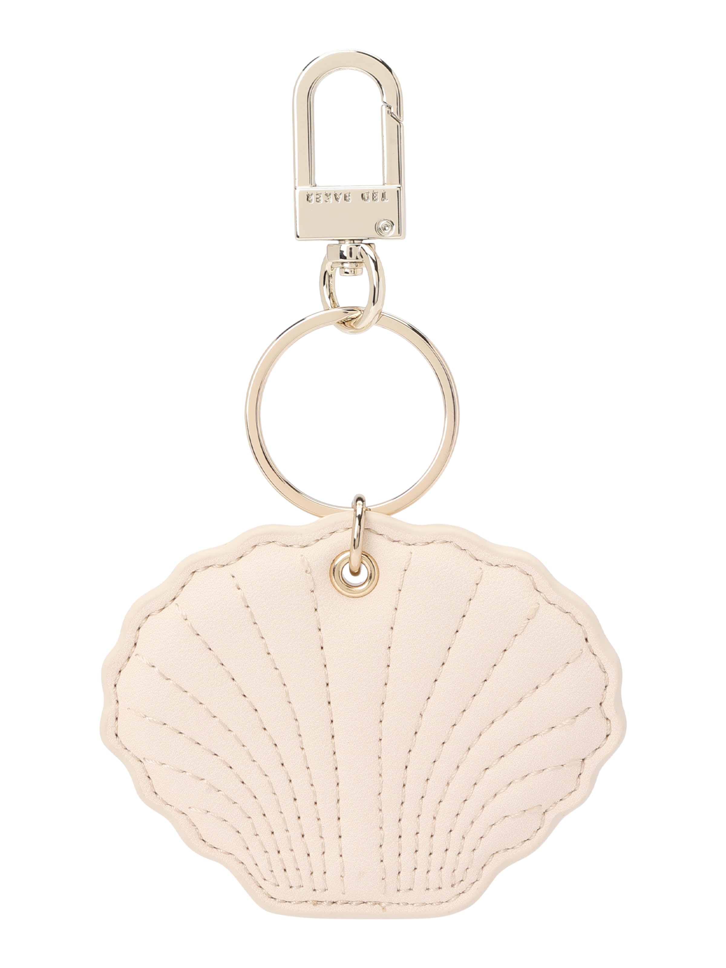 Ted Baker Schlüsselanhänger 'SHELLBI' in Beige: Vorderseite