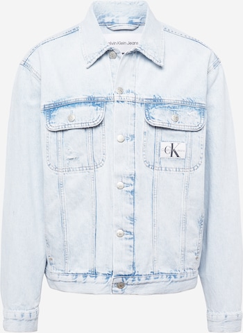 Calvin Klein Jeans - Casaco meia-estação em azul: frente