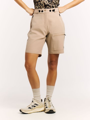 Regular Pantalon 'PRTYaku' PROTEST en marron