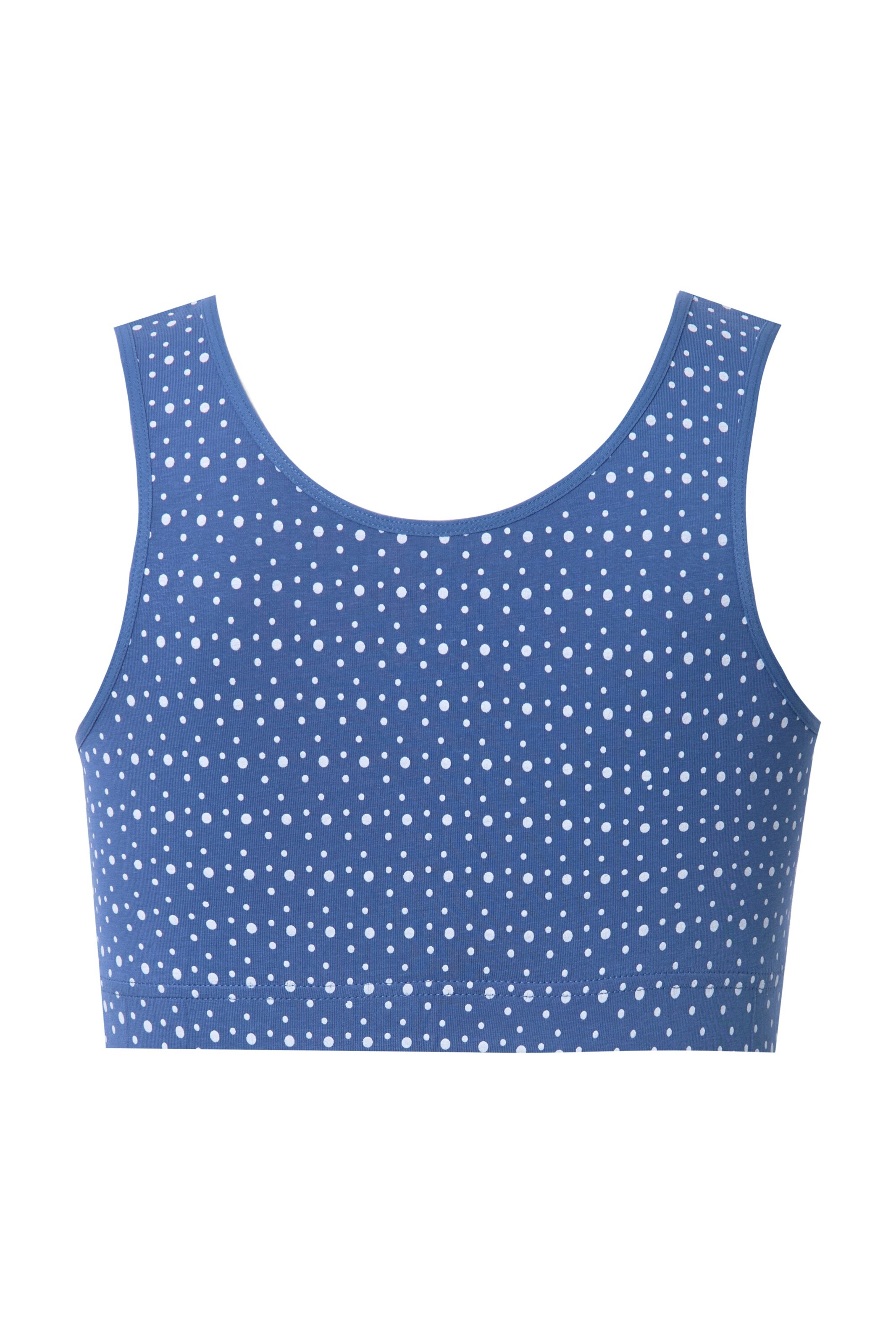 Ulla Popken T-Shirt BH in Blau