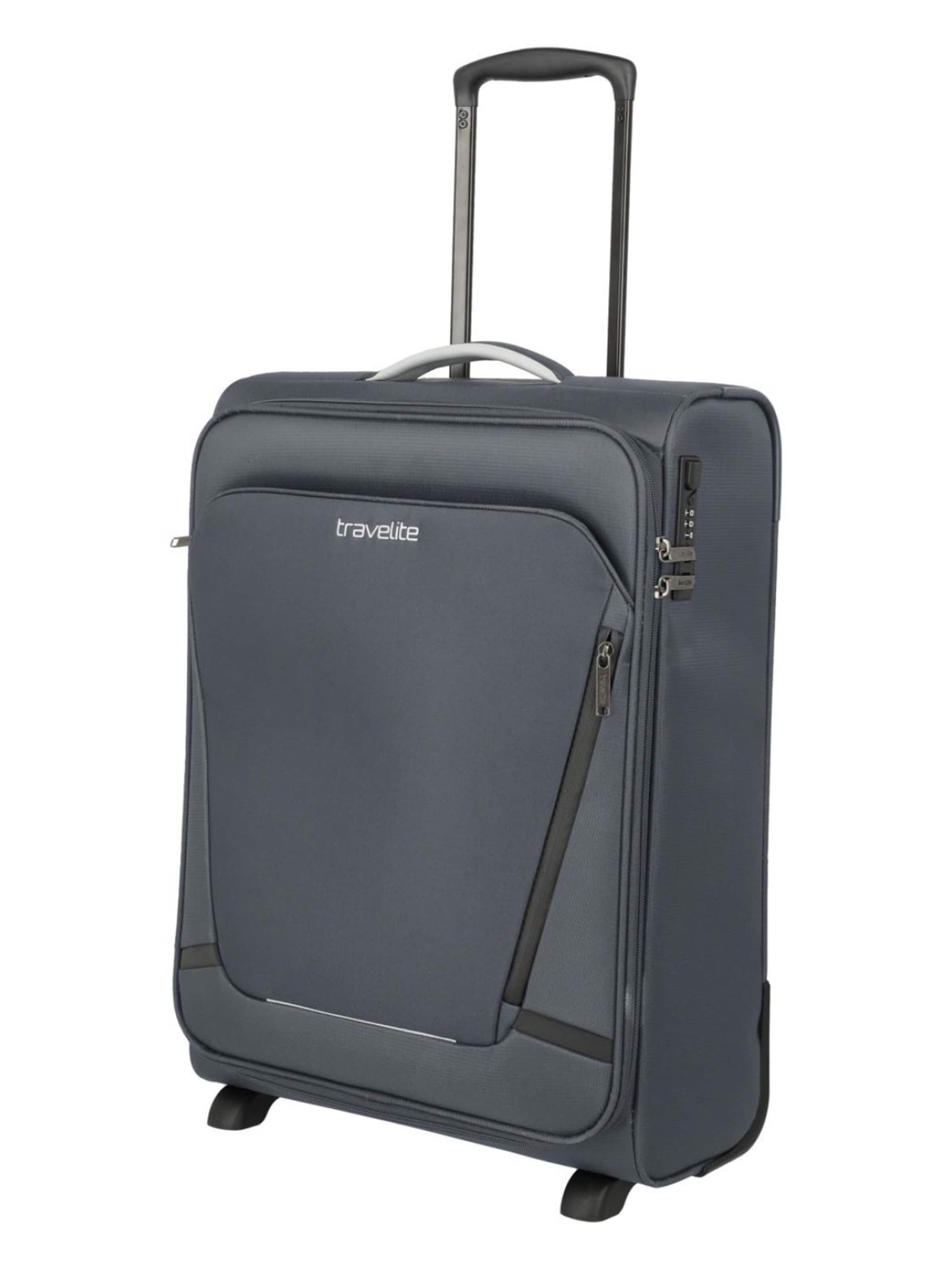 TRAVELITE Suitcase in Grey: front