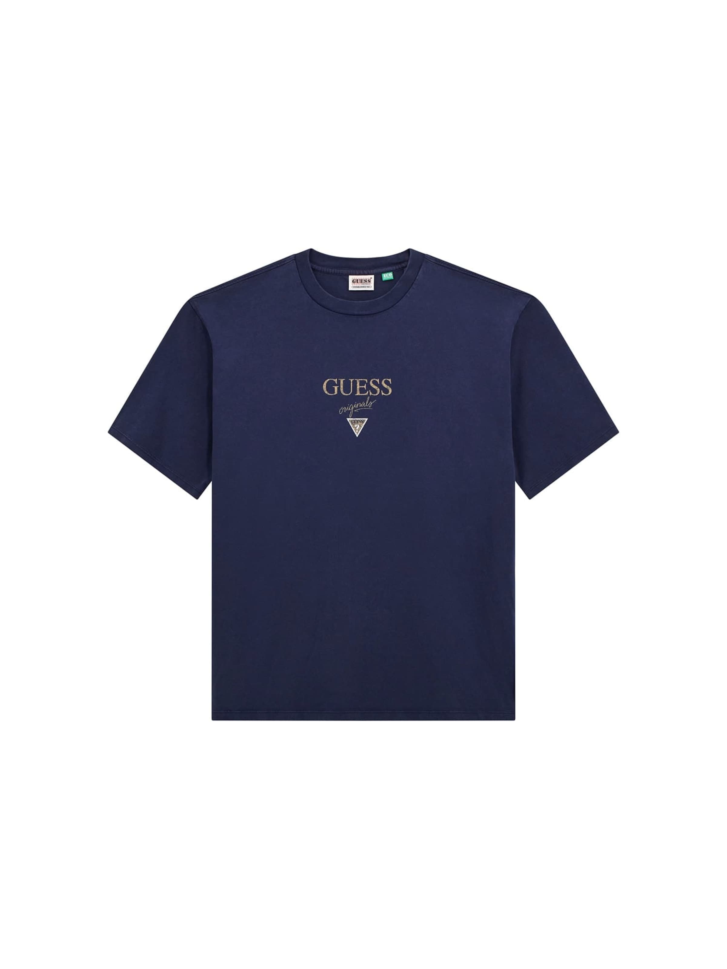 GUESS Originals Shirt in Blue: front