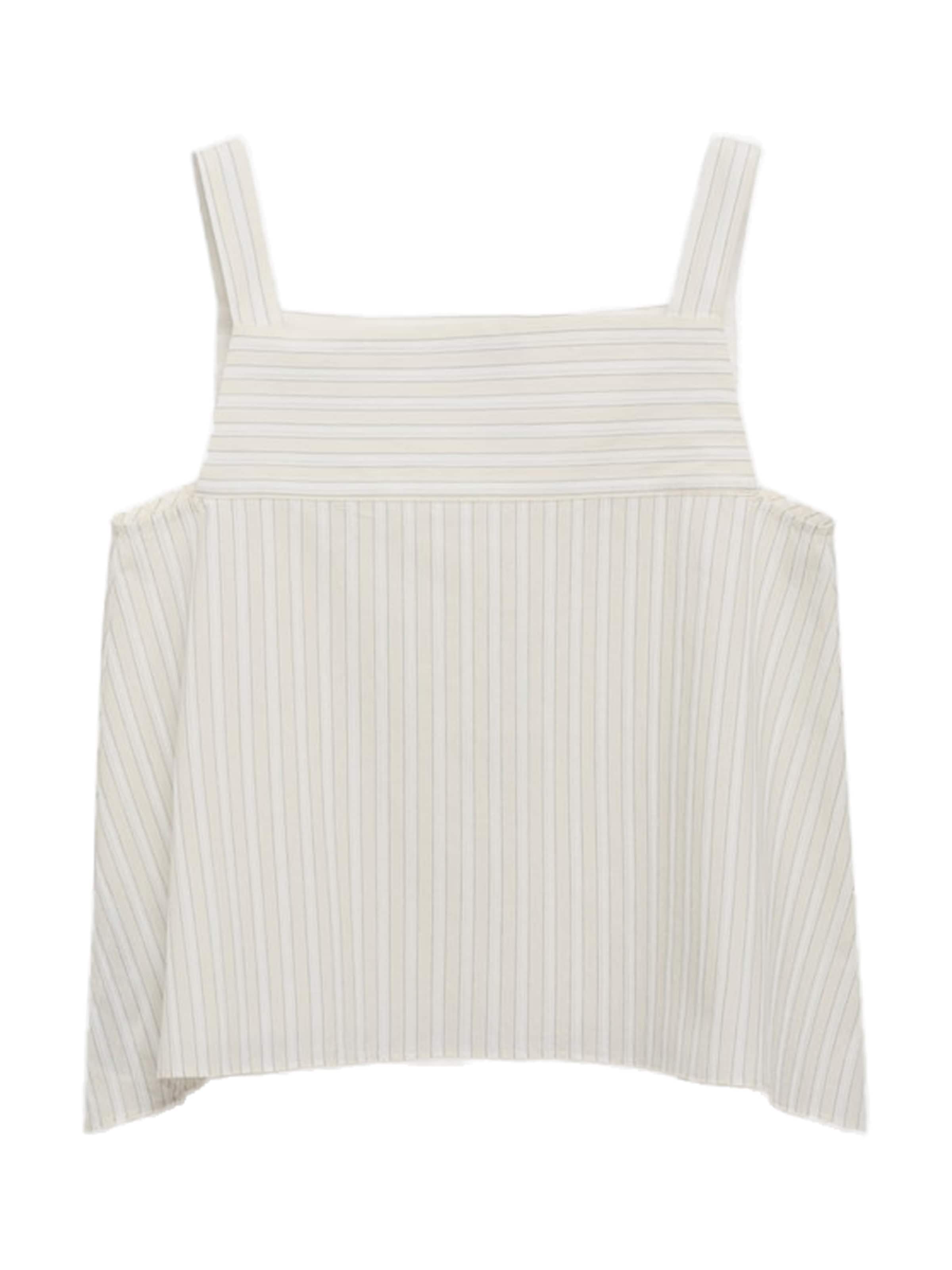 MANGO Топ 'LIMON-H' в бежово: отпред