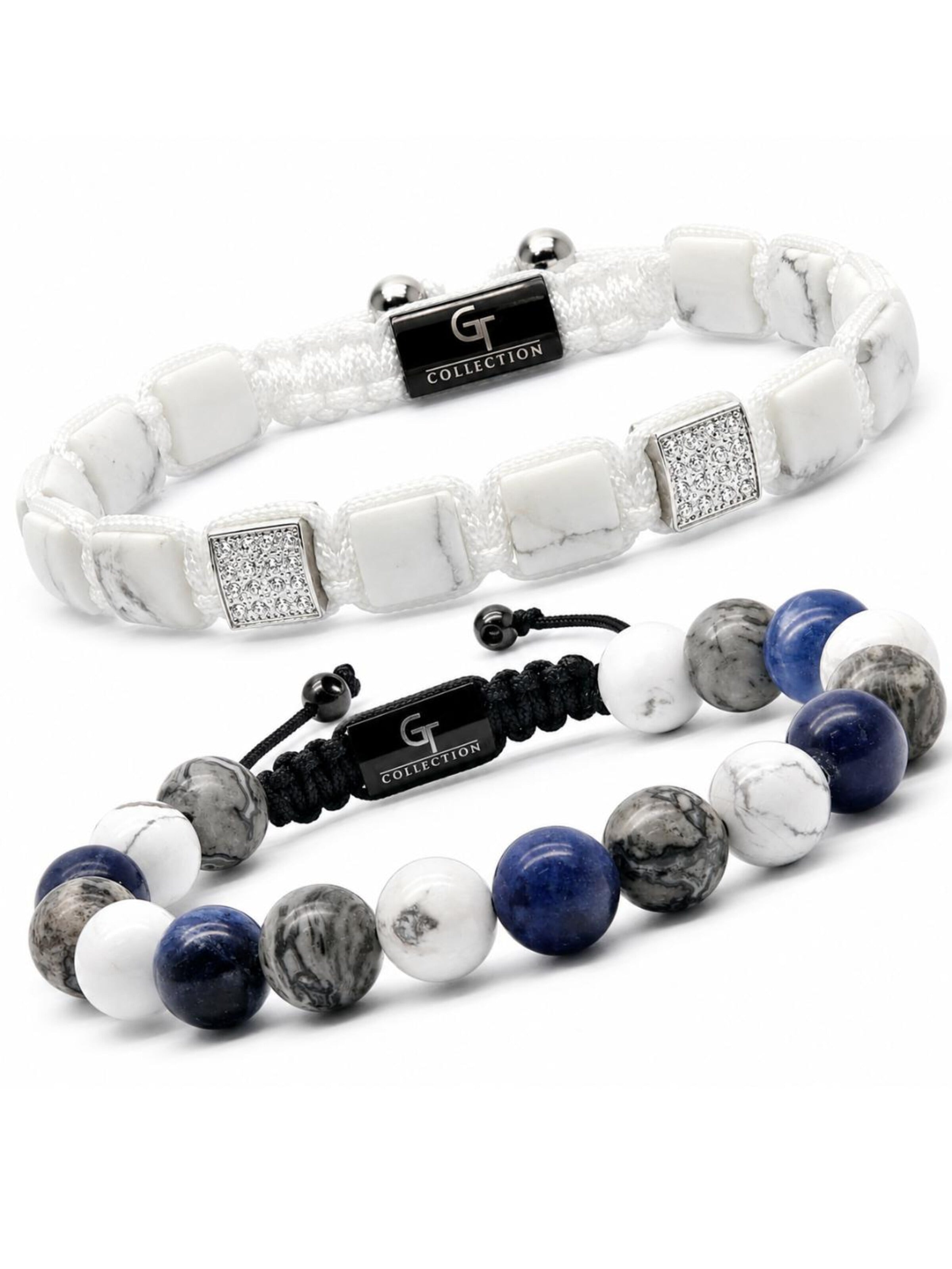 GT Collection Armband 'The Calmness Set Signature'‌‌ in Mischfarben: Vorderseite
