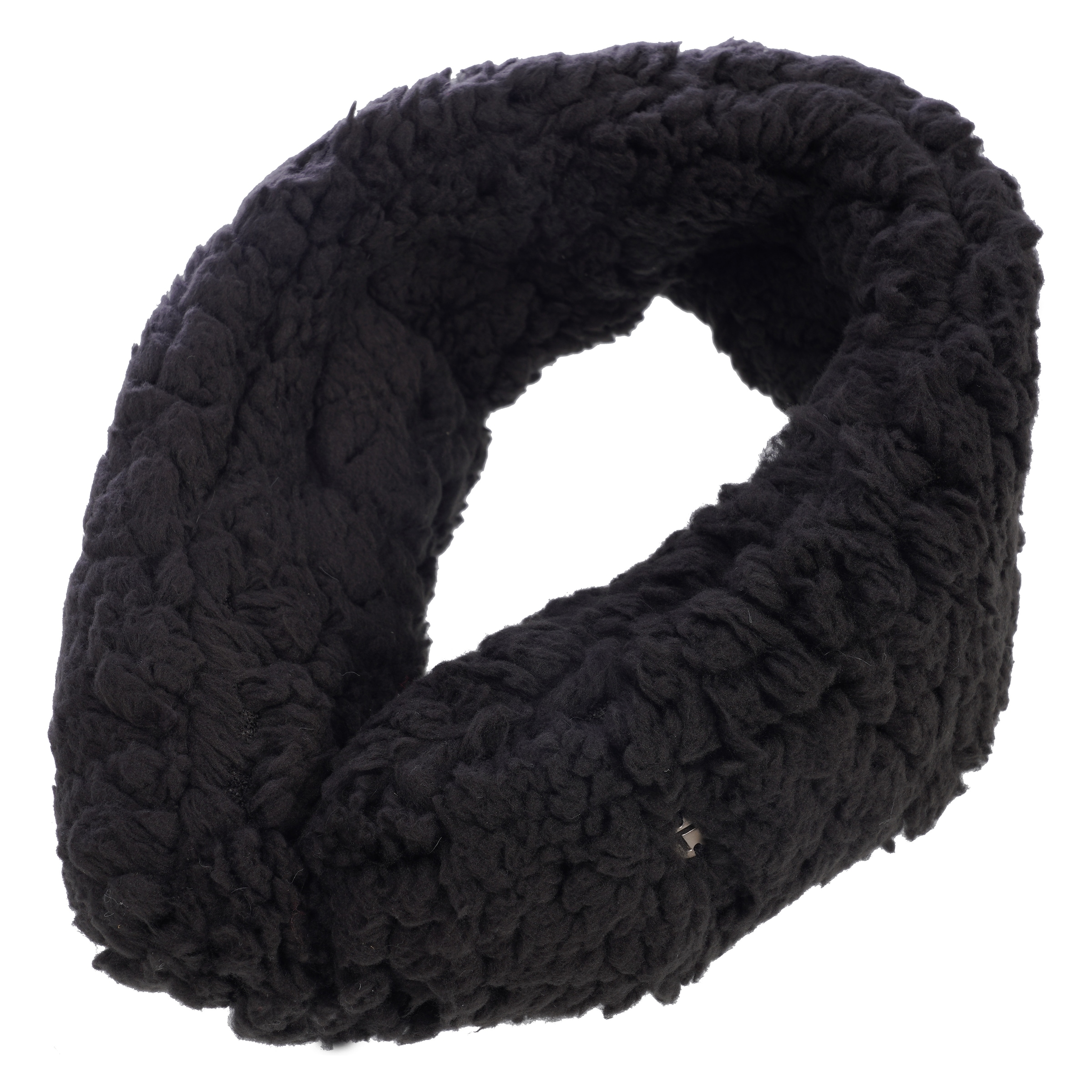 LUHTA Ohrenwärmer in Schwarz: Vorderseite