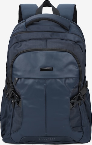 Aoking Rucksack in Blau: Vorderseite