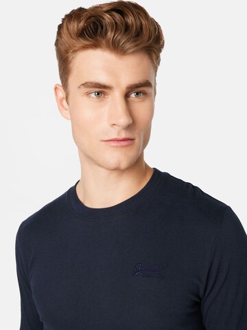 T-Shirt Superdry en bleu