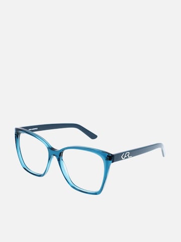 Karl Lagerfeld Sunglasses 'Karl Lagerfeld KL6050 Petrol 54/16/140 WOMAN Eyewear Frame' in Blue: front