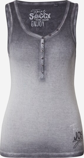 Soccx Top in Grey / Anthracite, Item view