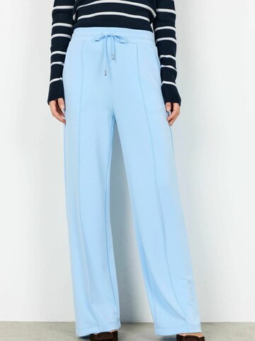 Wide leg Pantaloni 'Banu' di Soyaconcept in blu: frontale