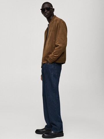 MANGO MAN Jacke 'Bero' in Braun