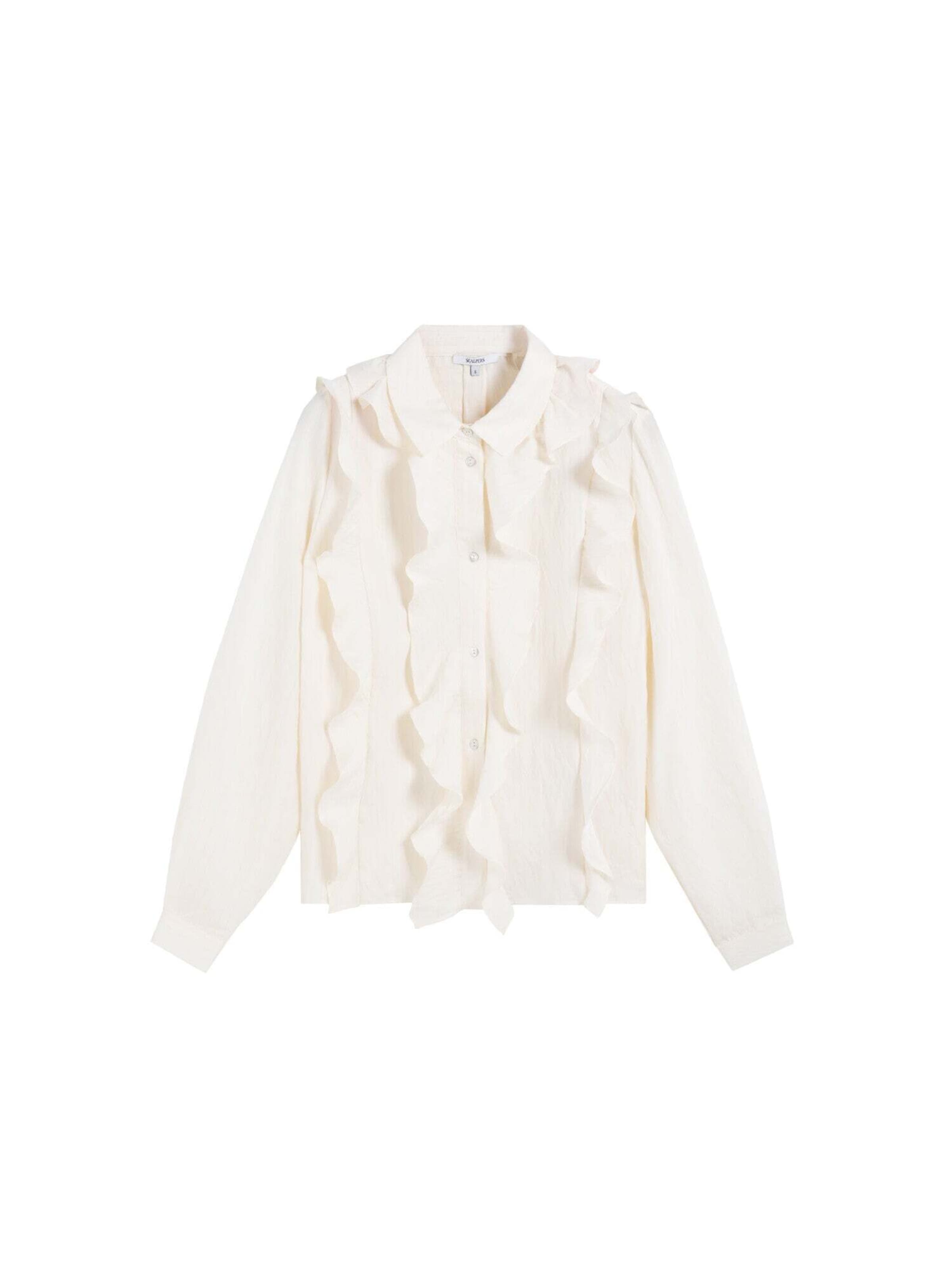 Scalpers Blúz - bézs: elől