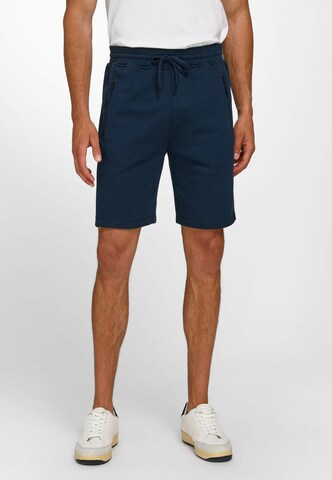 Louis Sayn Loosefit Broek in Blauw: voorkant