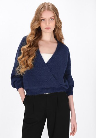 DreiMaster Klassik Sweater in Blue: front