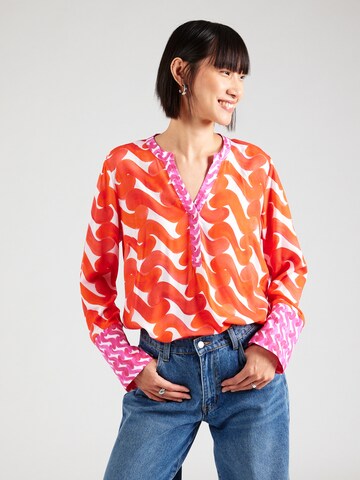Emily Van Den Bergh Bluse in Mischfarben: Vorderseite