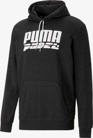 PUMA Sportsweatshirt 'Team Liga' in Schwarz: predná strana