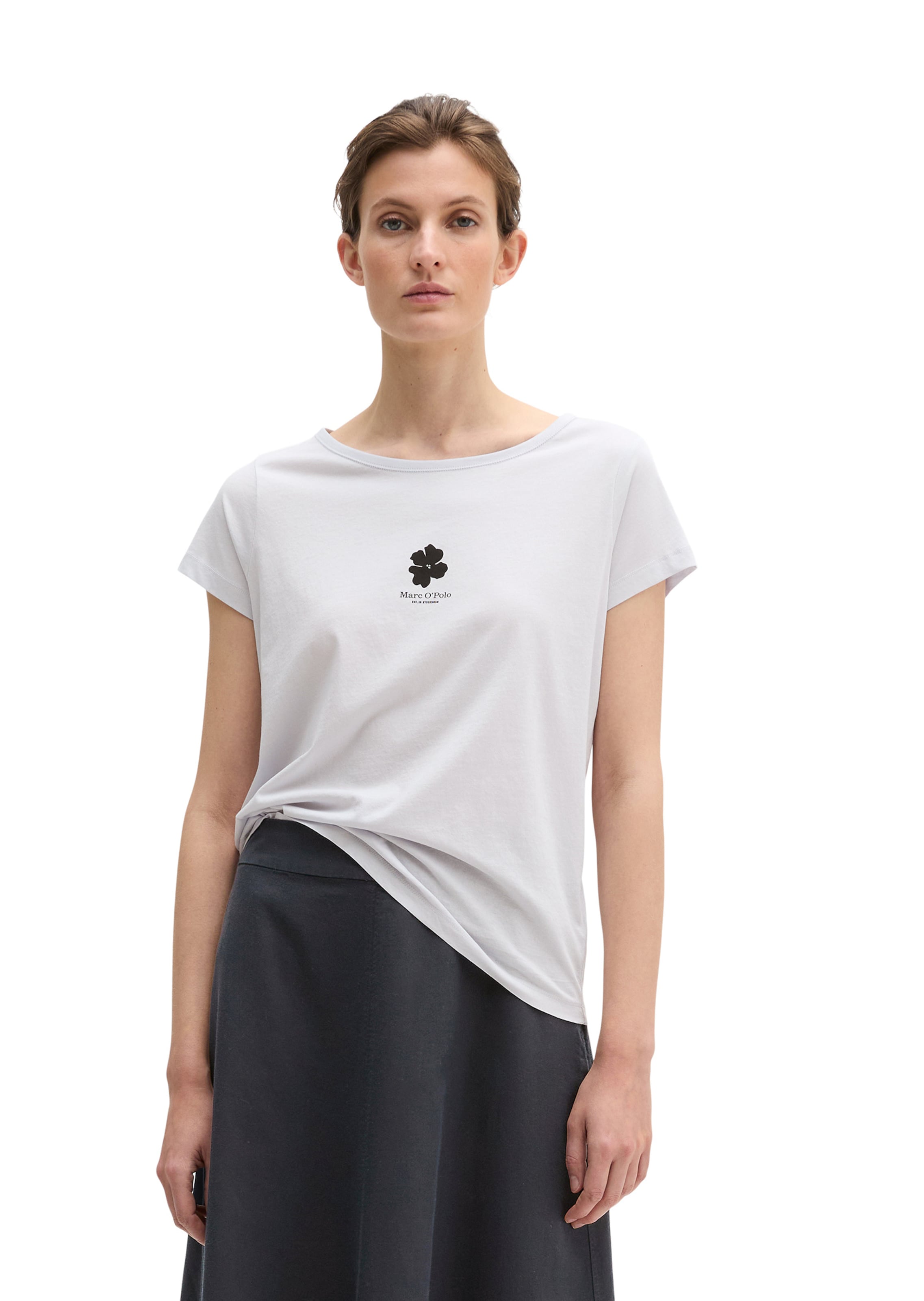 Marc O'Polo Shirt in Grey: front