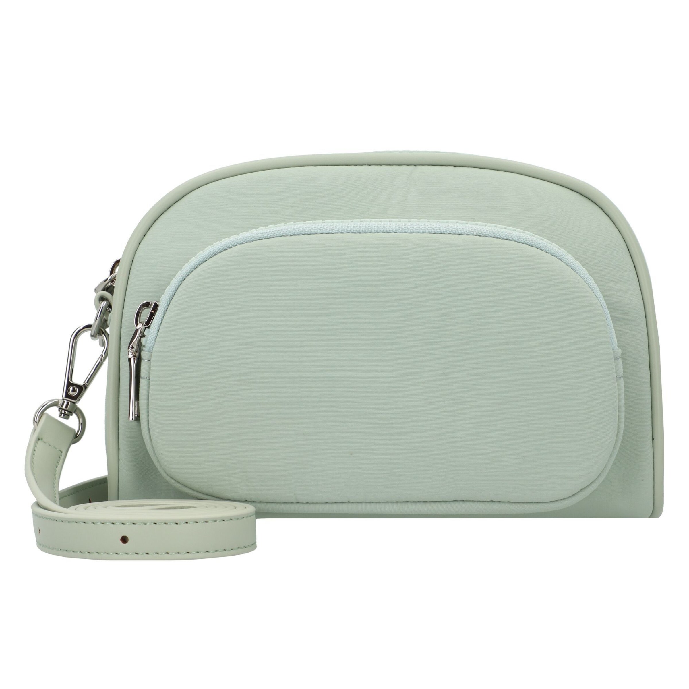 Seidenfelt Umhängetasche 'Laanila in türkis, Produktansicht