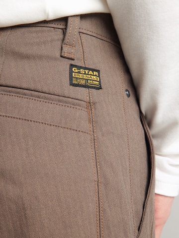 G-STAR Слим фит Панталон Chino 'Bronson 3.0' в сиво