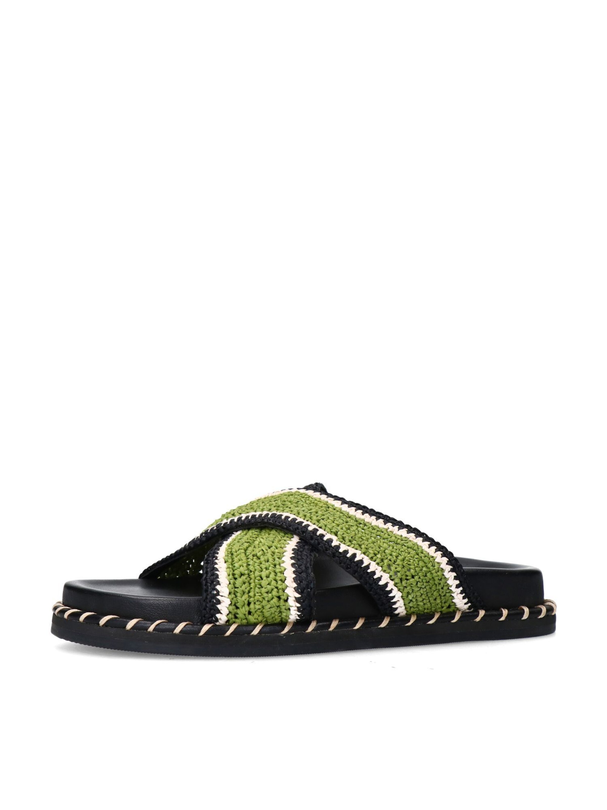 Mule SACHA en vert : devant