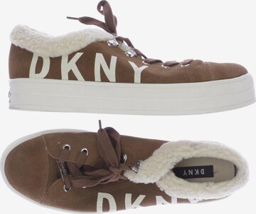DKNY Sneaker 41 in Braun: predná strana