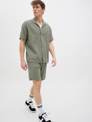 Regular Pantalon 'AIDEN PATRAS' JACK & JONES en vert