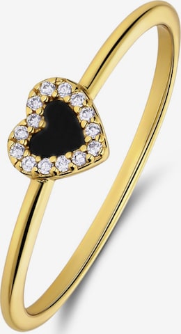 Lucardi Ring in Goud: voorkant