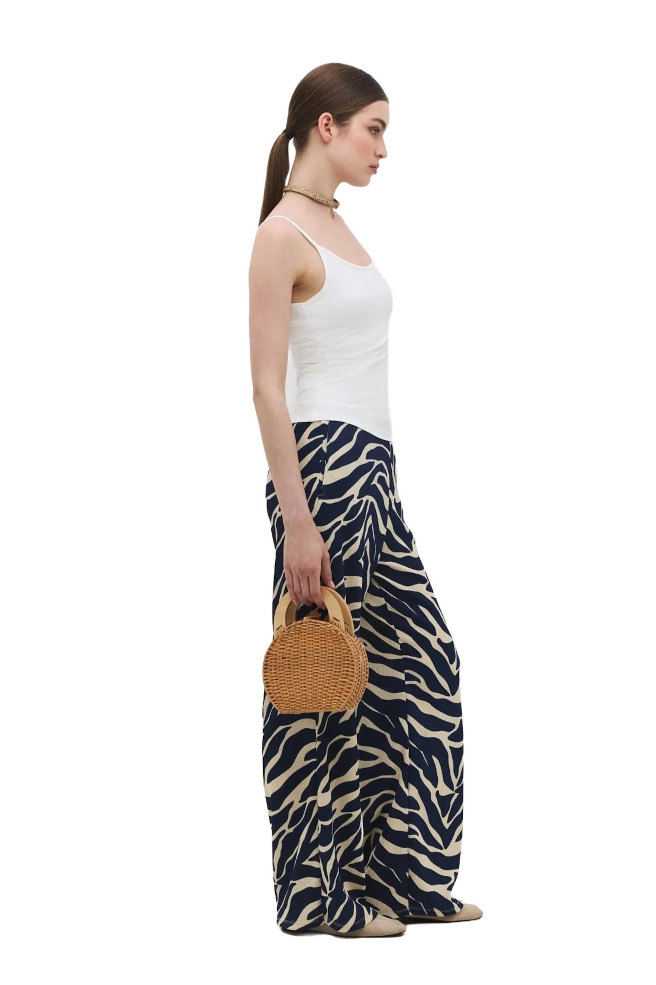 No Matter What Wide leg Trousers in Blue