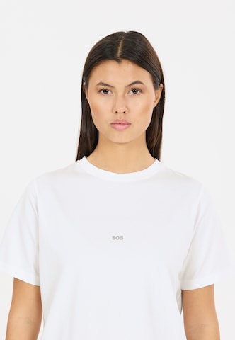 SOS Performance shirt 'Mera' in White