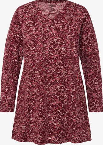 Ulla Popken Shirt in Rood: voorkant