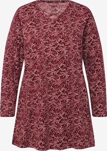 Ulla Popken Shirt in Rood: voorkant