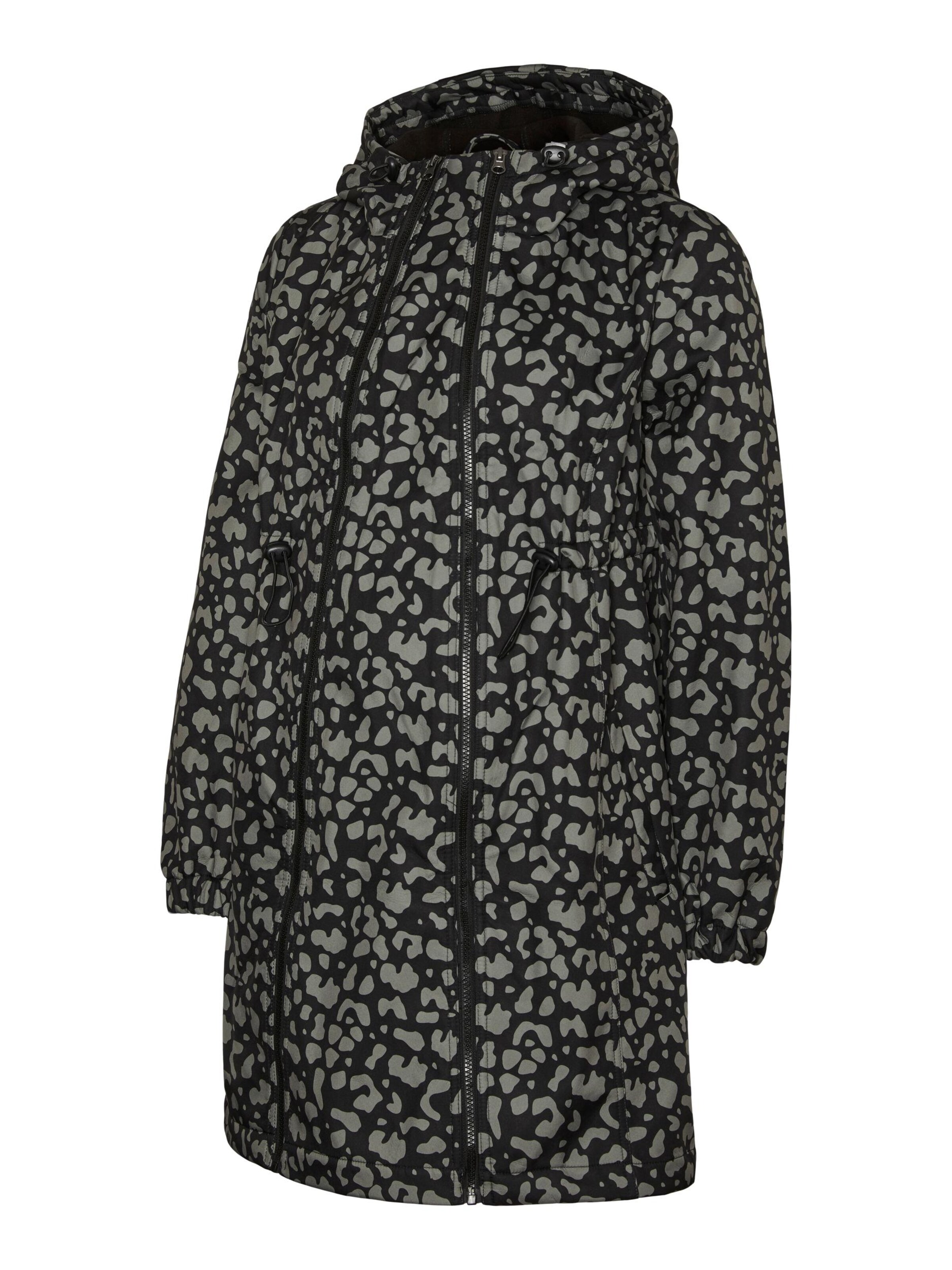 MAMALICIOUS Funkcionalna jakna 'NELLA' | črna barva