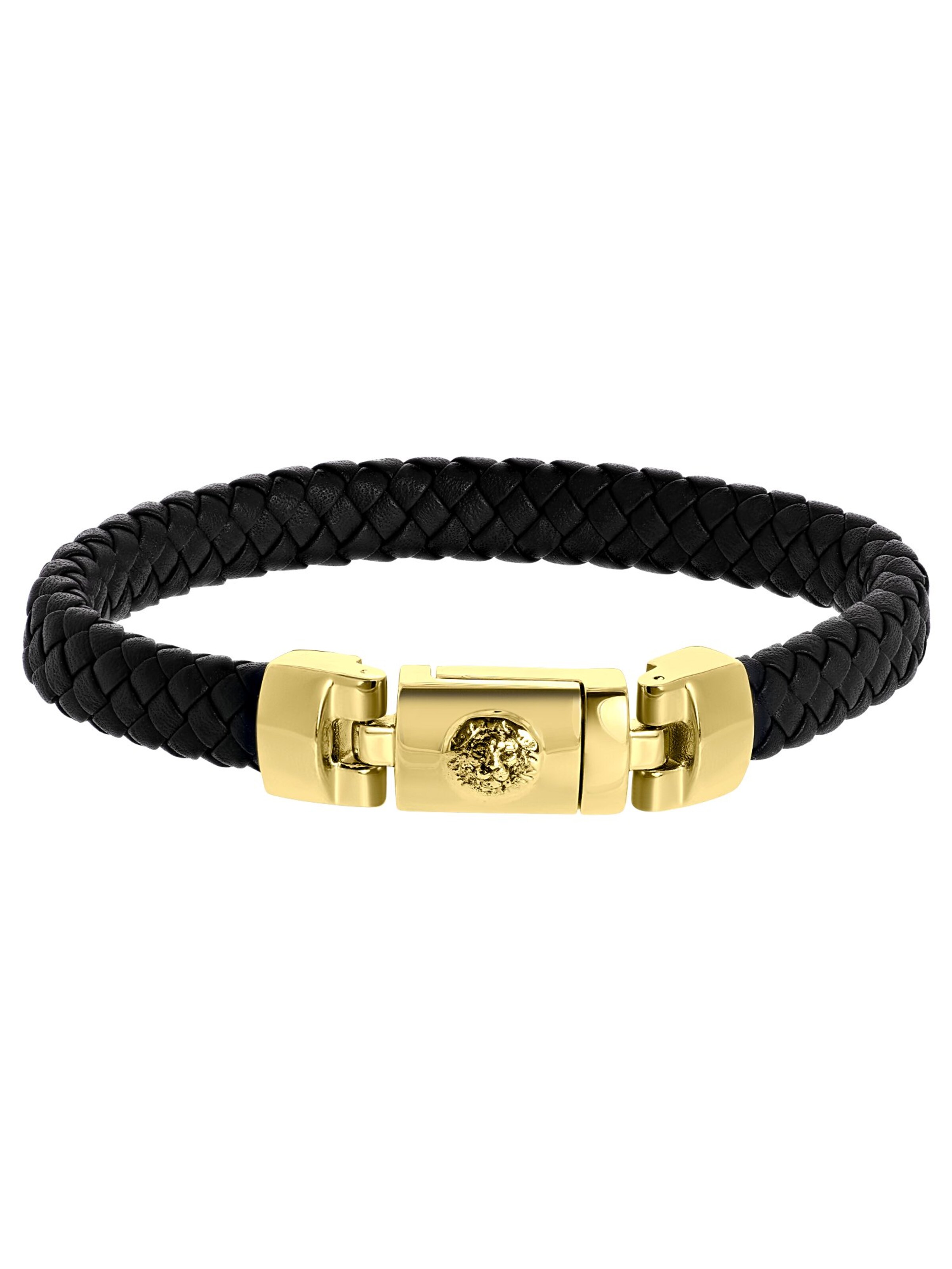 Lucardi Bracelet in Black: front