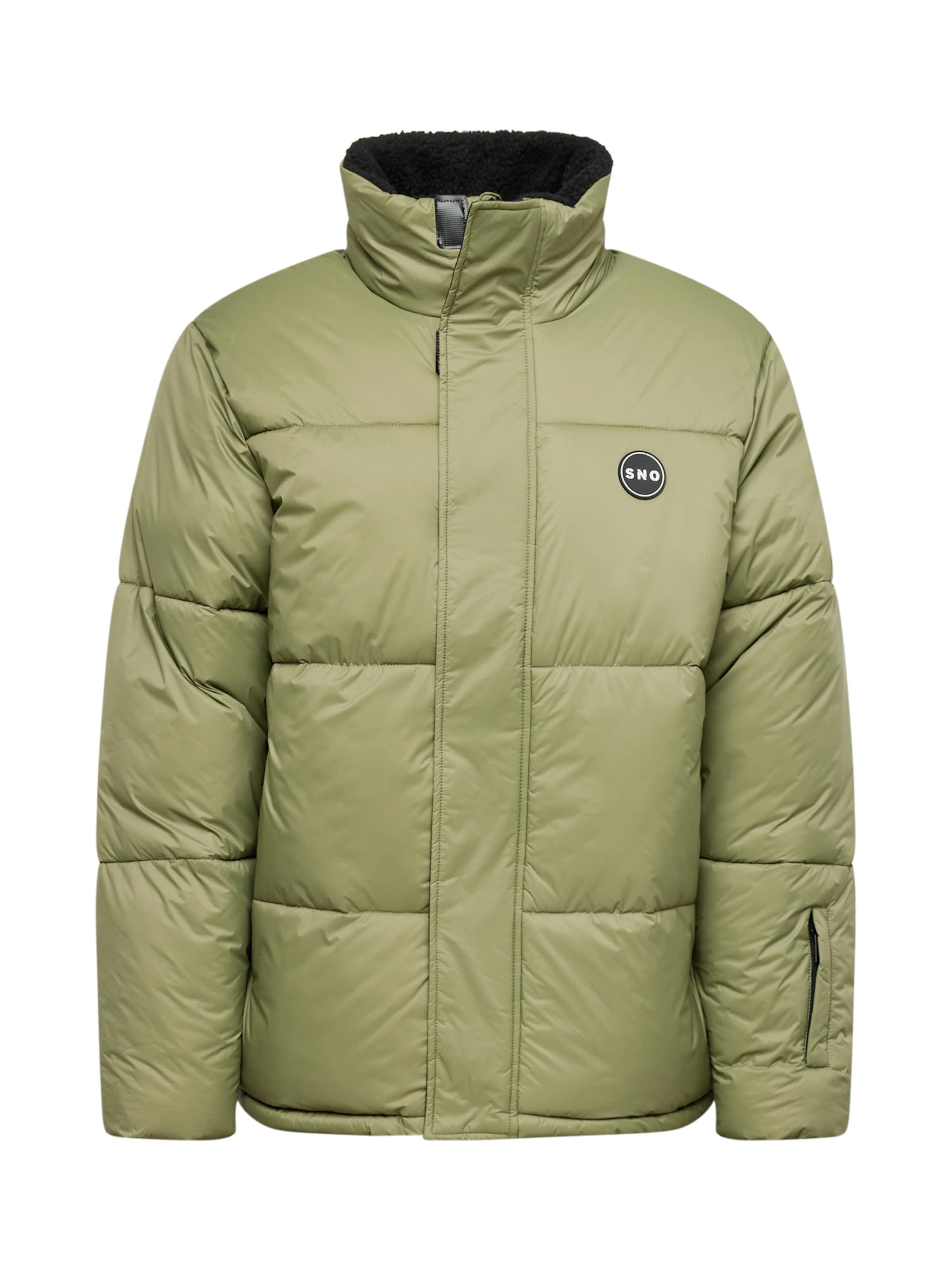 TOPMAN Winter jacket in Green: front