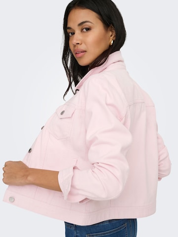 ONLY Overgangsjakke 'ONLTia' i pink