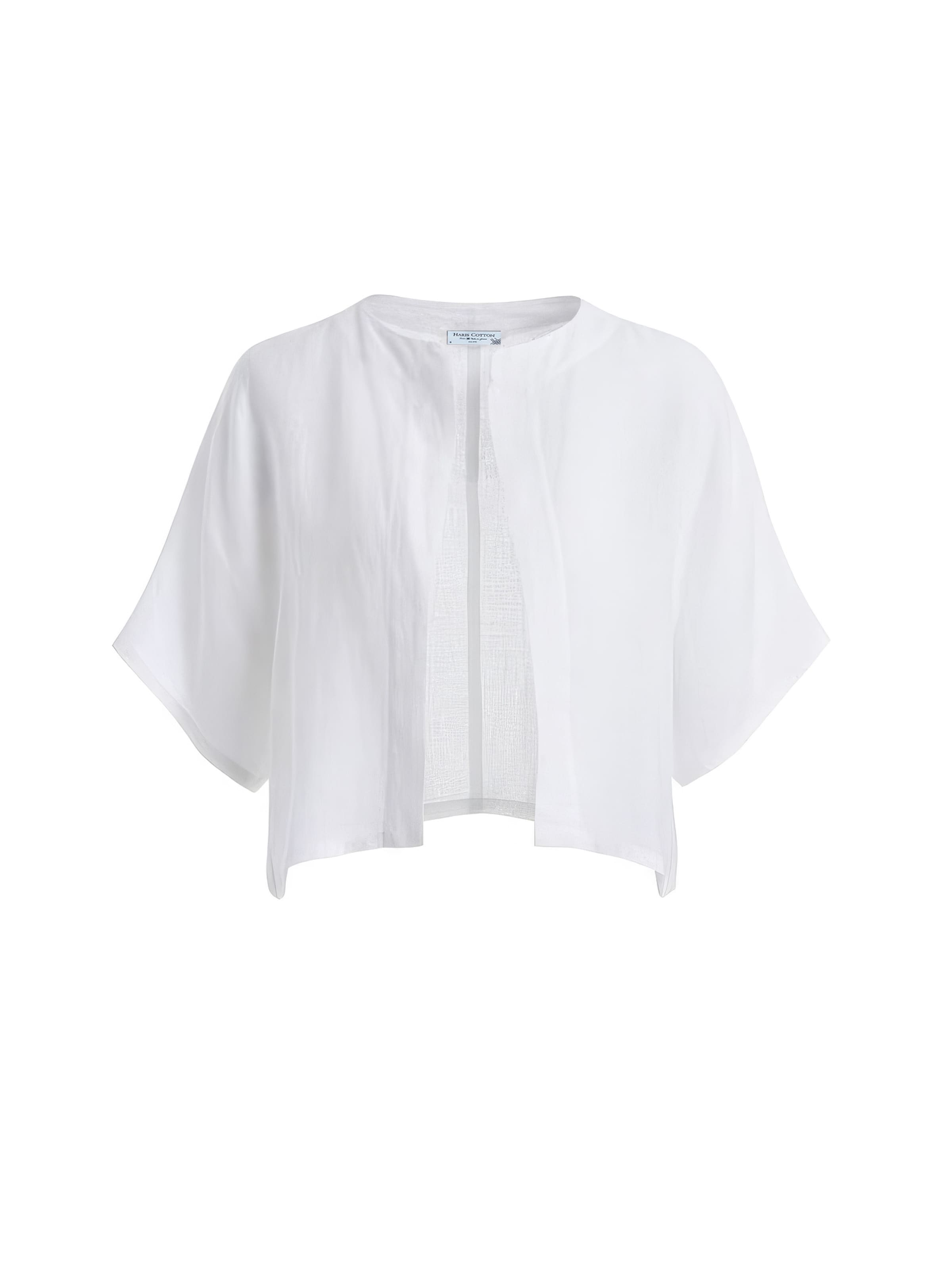 Haris Cotton Bolero 'Haris Cotton' in Wit: voorkant