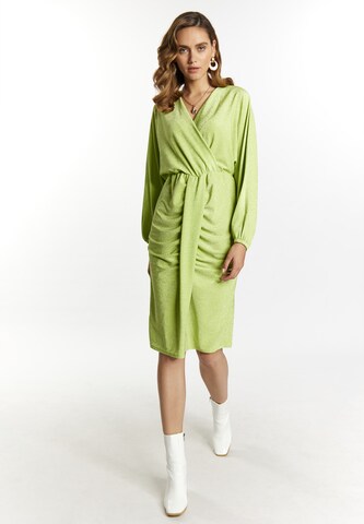 Robe faina en vert