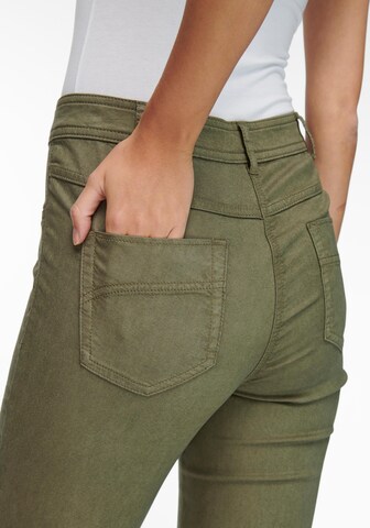 Basler Skinny Jeans 'Julienne' in Green