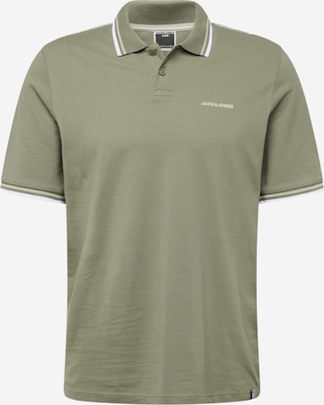 T-Shirt 'PARKER' JACK & JONES en vert : devant