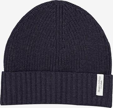 Marc O'Polo Beanie in Blue: front