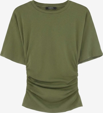 Trendyol Shirt in Green: front
