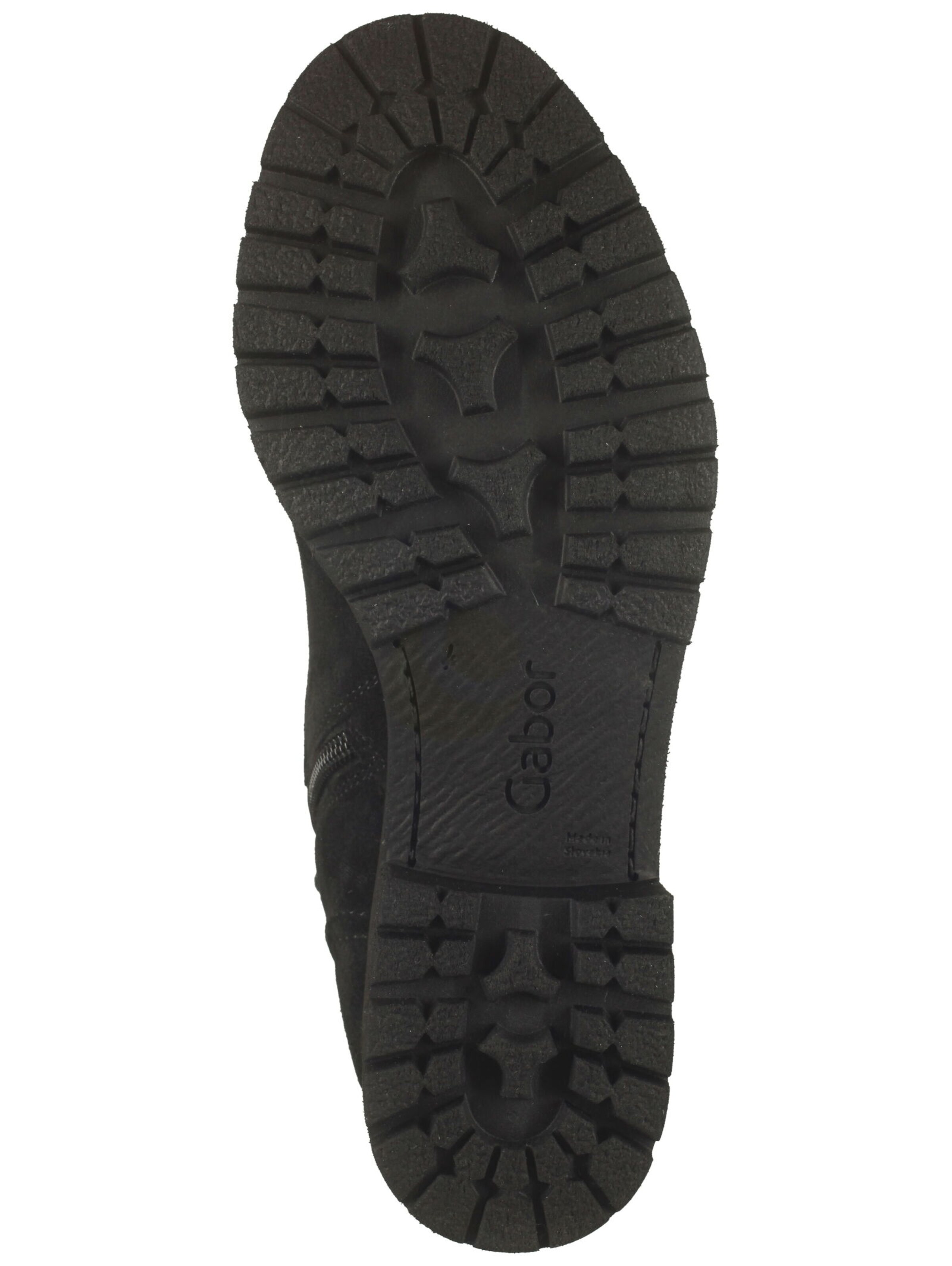 GABOR Schnürstiefelette in Schwarz