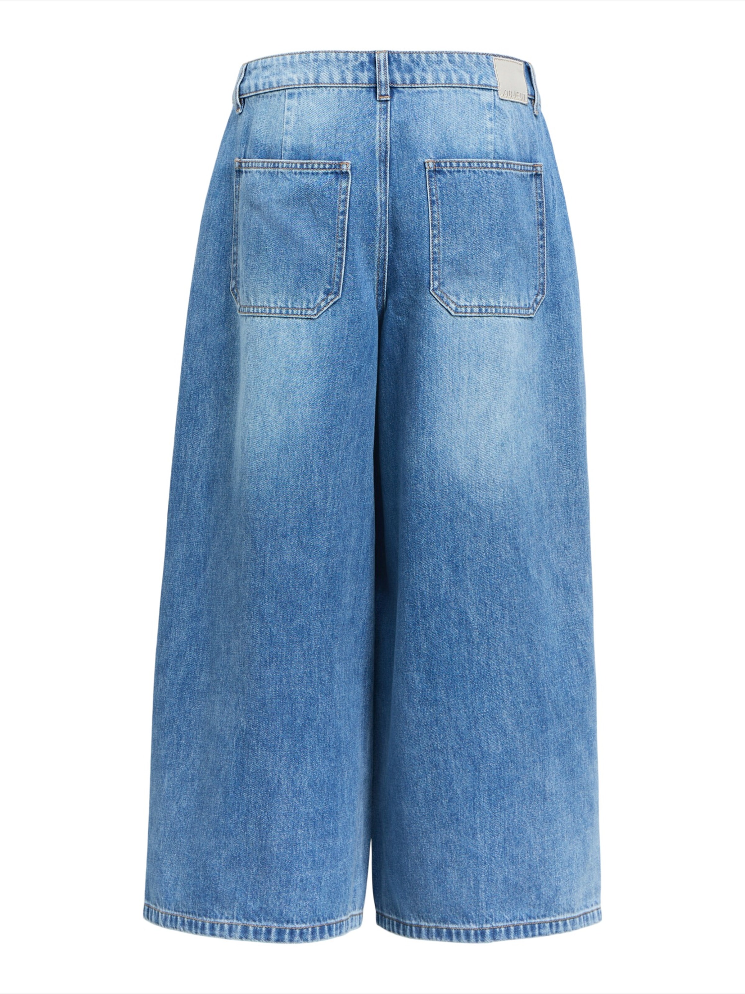 Wide leg Jeans 'OBJFULLA' di OBJECT in blu