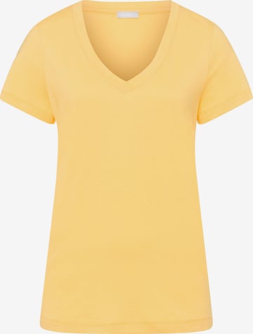 Chemise de nuit Hanro en jaune : devant