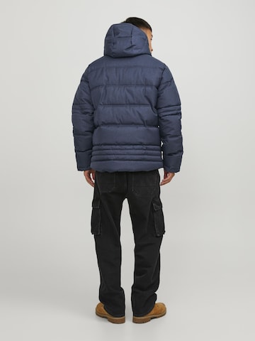 JACK & JONES Winterjacke 'Yog' in Blau